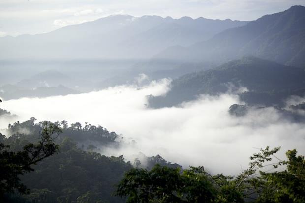 Mount Popomanaseu and surrounding mountains on Guadalcanal, within Sky Islands of Solomon Islands. Image courtesy of Jovi Totorea / IKI.